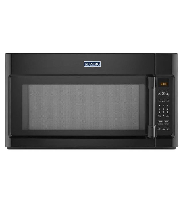 2.0 Cu. Ft. 1000W Over-the-Range Microwave with Sensor Cooking Finish: Black N8