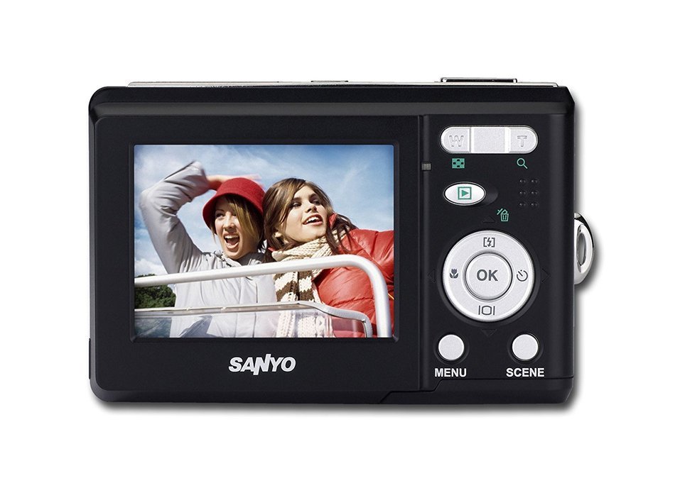 Sanyo S650 6MP Digital Camera with 3x Optical Zoom N2