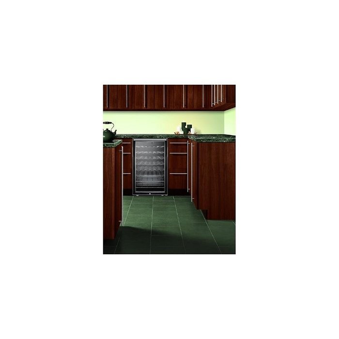 Summit SWC525LBI7HHADA: Commercially listed ADA compliant 20" wide wine cellar for built-in use, with lock, digital... N3