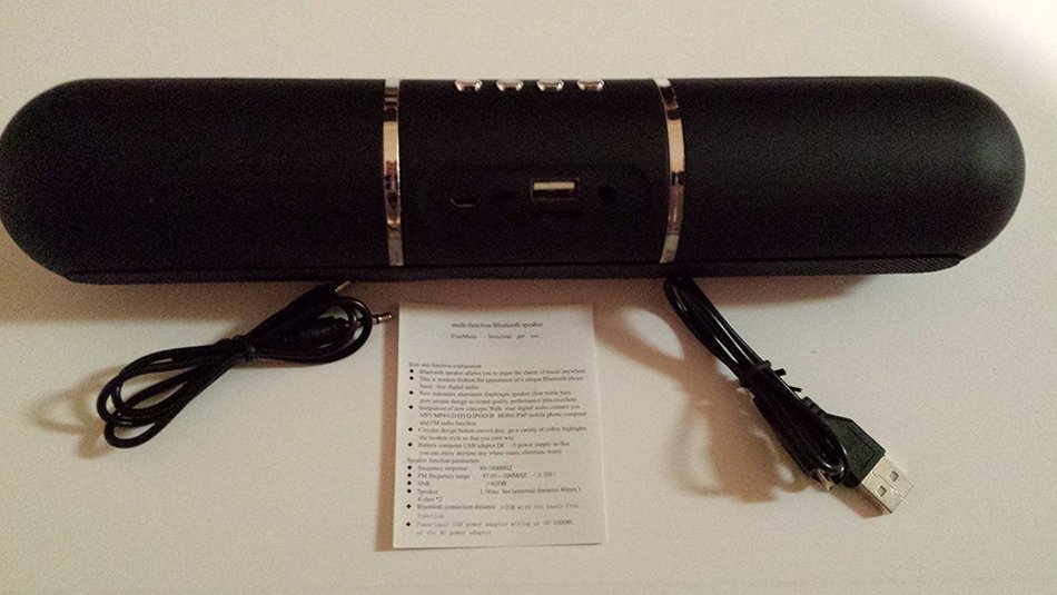 BLUETOOTH SPEAKER, LED LIGHTS, 6W N2