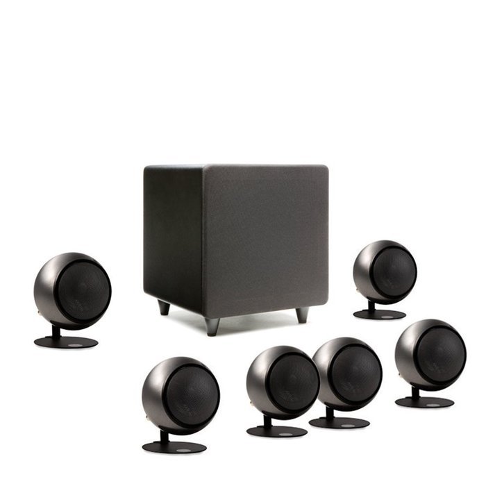 Orb Audio Mini 5.1 Plus - Hand Polished Steel N7
