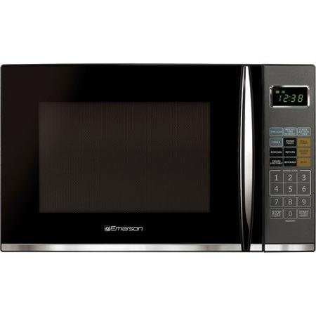 Microwave with Grill, Black Finish with 9 Pre-programmed Recipes 1.2 Cu Ft