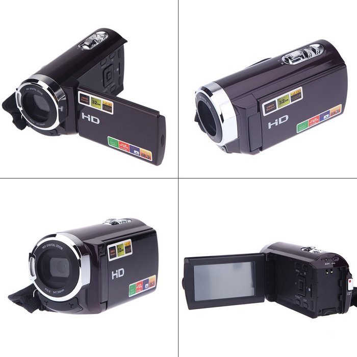 Andoer HDV-501ST 3.0?LCD Touch Screen Digital Video Camera with 1080P Full HD 20MP Interpolation 16x Zoom Camcorder