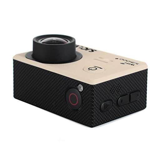 SJCAM SJ5000 Plus 16MP WiFi Action HD Camera Ambarella A7LS75 Waterproof - Gold