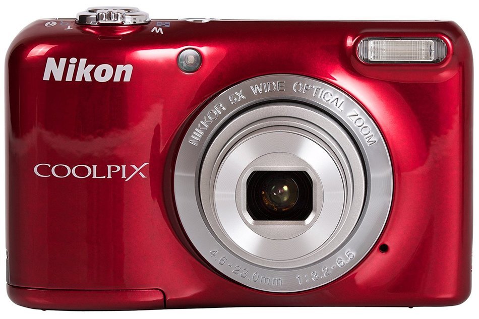 NIKON L27RED FOTO.DIG. 2.7"16.1MP 26-130MM 5X VID.HD ROSSO
