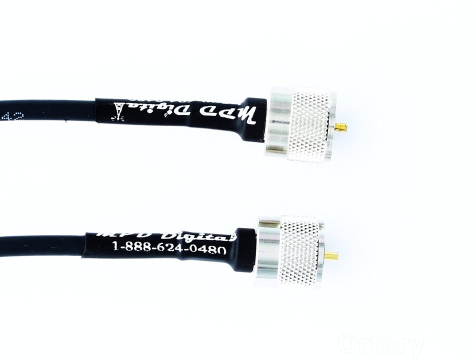 Andrew Commscope commscope-uhf-1 US Made PL259 UHF Male Pigtail Jumper LMR/CNT-240 Coaxial Cable Antenna Coax... N2