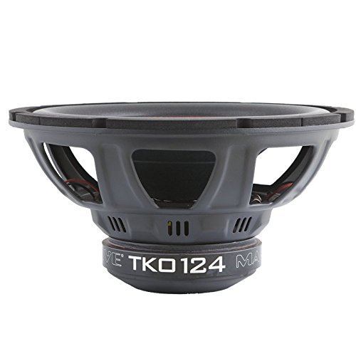 Massive Audio TKO-124 12" Dual 4-Ohm TKO Series Car Subwoofer N4