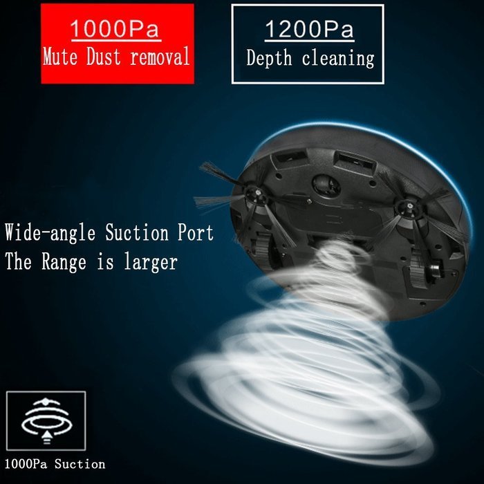 2 in 1 Smart Robot Vacuum Cleaner Cleaning Appliances 280ML Large Water Tank Wet Clean Self-Charge N10