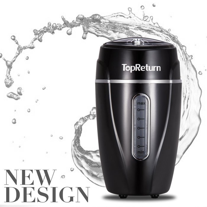 TopReturn Car Air Humidifier, Cool Mist Humidifier, 180ML USB Small Humidifier, Portable Humidifier for Car, Home... N10