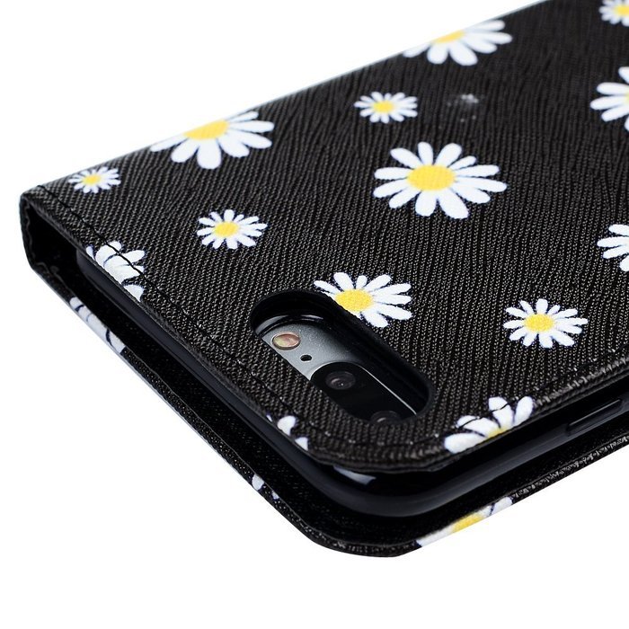 iPhone 7 Plus Case (5.5 inch) - Wallet Flip Stand Case PU Leather Case with Shockproof TPU Inner Bumper Colorful... N47
