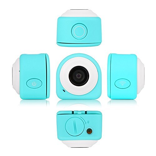 XMbest Multifunction Re-stickable 1080P FHD Selfie Action Camera Car DVR Wifi/One Key Lock/145&deg; Wide Angle/Loop...