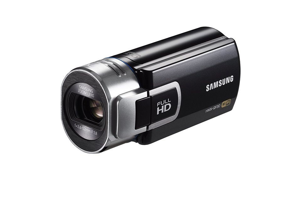 Samsung QF30 Smart WiFi Camcorder with 2.7" LCD Screen and 1080i HD Video Recording (Black) (Discontinued by Manufacturer)