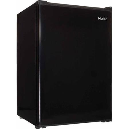 Haier 2.7 cu ft Refrigerator, Non-Metallic Black Finish N2