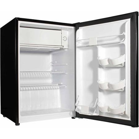 Haier 2.7 cu ft Refrigerator, Non-Metallic Black Finish N4