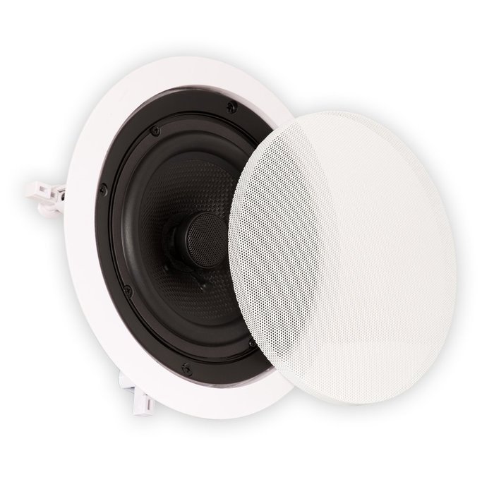 Theater Solutions 3 New Pairs of 6.5" In Ceiling Surround Sound HD Home Theater Speakers 1200 Watts 3TS65C N5