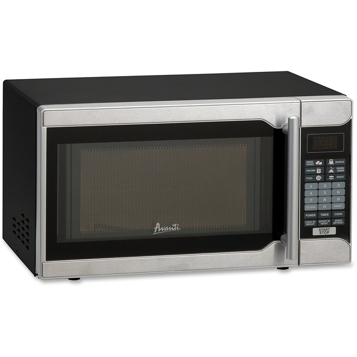 Avanti MO7103SST 18" 0.7 cu. ft. Counter Top Microwave Oven in Stainless Steel