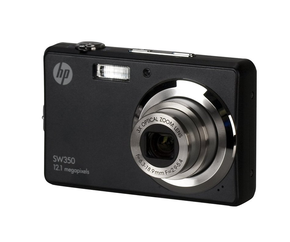 HP SW350 12 MP Digital Camera with 3X Optical Zoom and 2.7-Inch LCD (Black) N2