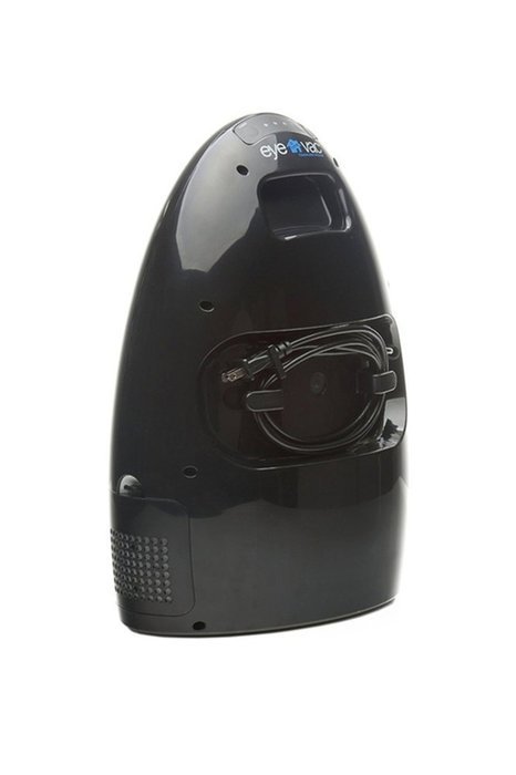 Eye-Vac EVH-B Professional Touchless Stationary Vacuum/Dustbin, Black