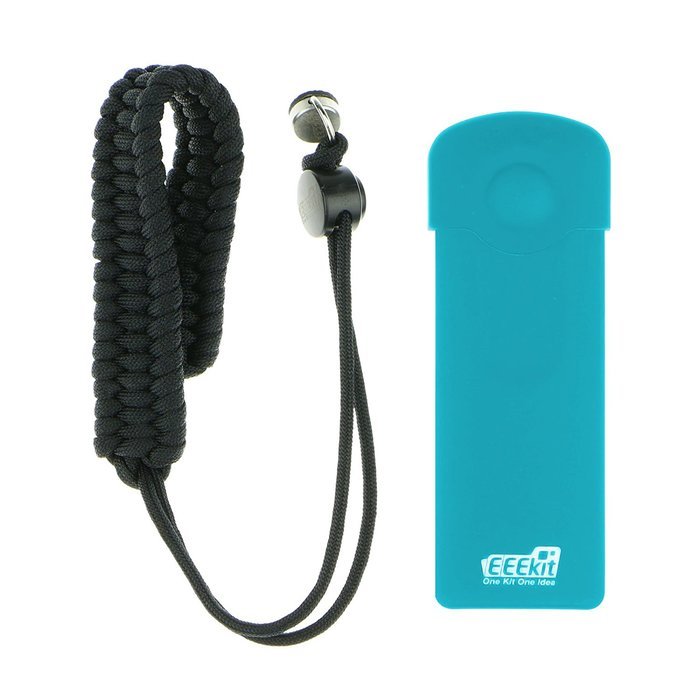 EEEKit 2in1 Security Protector Kit for Ricoh Theta S 360 Camera, Paracord Wrist Strap, Silicone Cover w/ Lens... N5