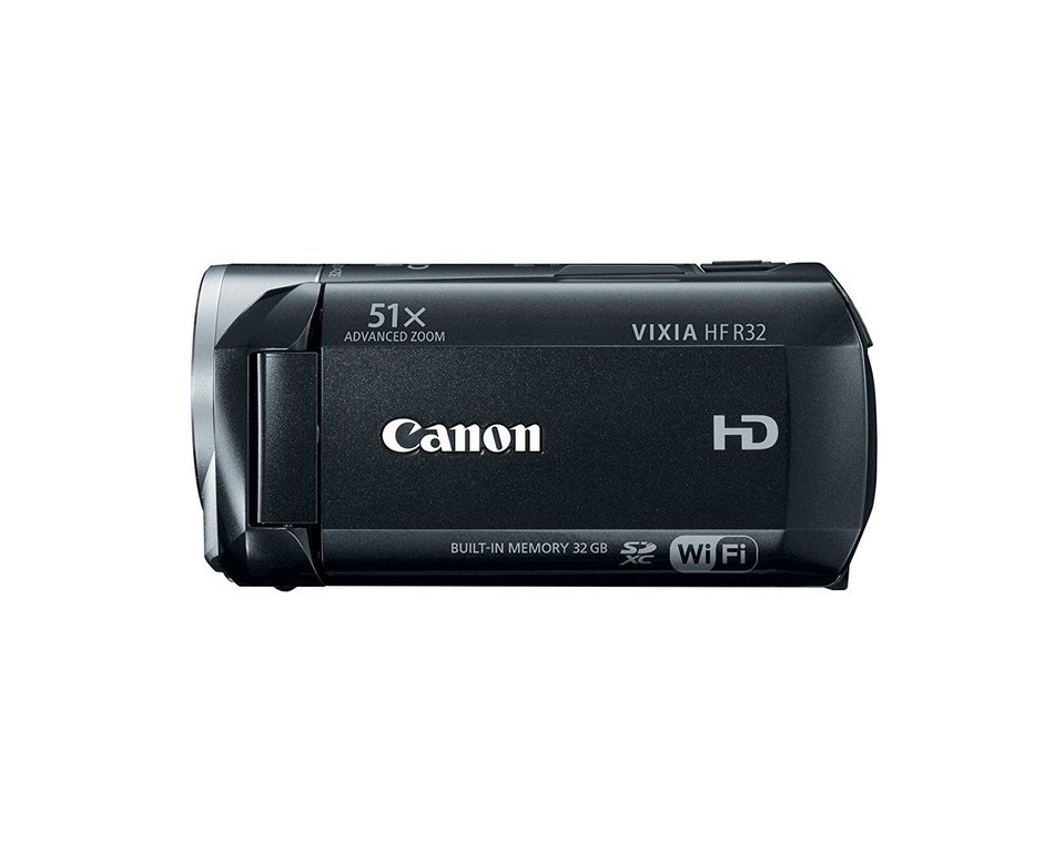Canon VIXIA HF R32 Full HD 51x Image Stabilized Optical Zoom Camcorder Wi-Fi Enabled with 32GB lnternal Drive... N2