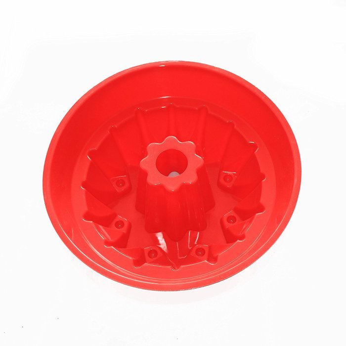 X-Haibei Monarch Crown Bundt Cake Pan Chocolate Ice Cream Gelatin Salad Silicone Mold
