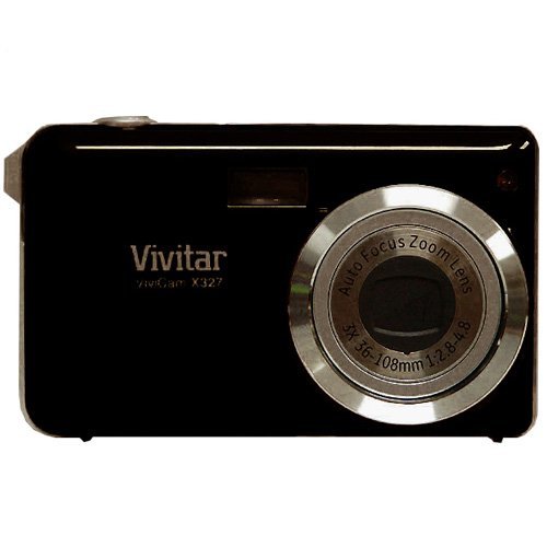Vivitar Vivicam 10.1MP 3X Optical Zoom 2.7 in. LCD Digital Camera Black