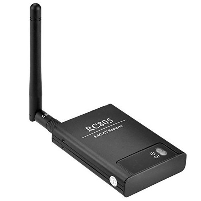 RipaFire RC805 FPV 5.8G 8 Channels AV Wireless Audio Video TX Receiver for FPV RC DJI Aircraft Quadcopter Multirotor N3