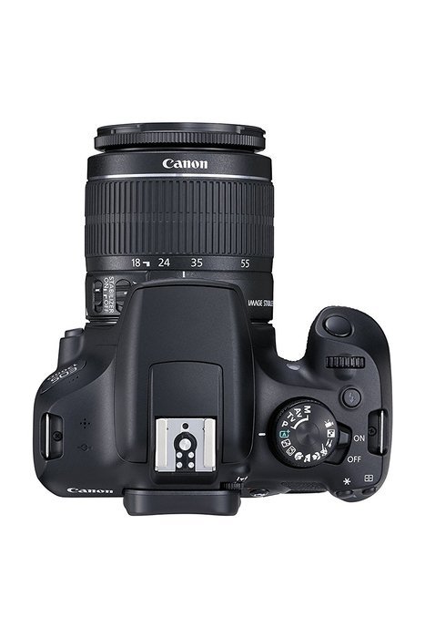 Canon EOS 1300D EF-S 18-55mm 18.7MP CMOS 5184 x 3456 Pixels (Black) - International Version (No Warranty) N2