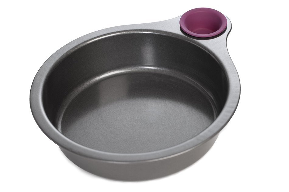 Quirky Nibble Cake Pan 8" Non Stick With Silicone Tasting Cup