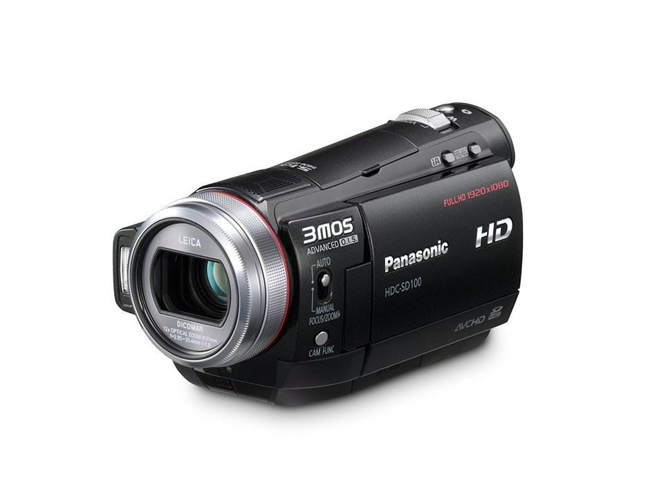 Panasonic HDC-SD100 Flash Memory High Definition Camcorder with 12x Optical Zoom (Discontinued by Manufacturer)