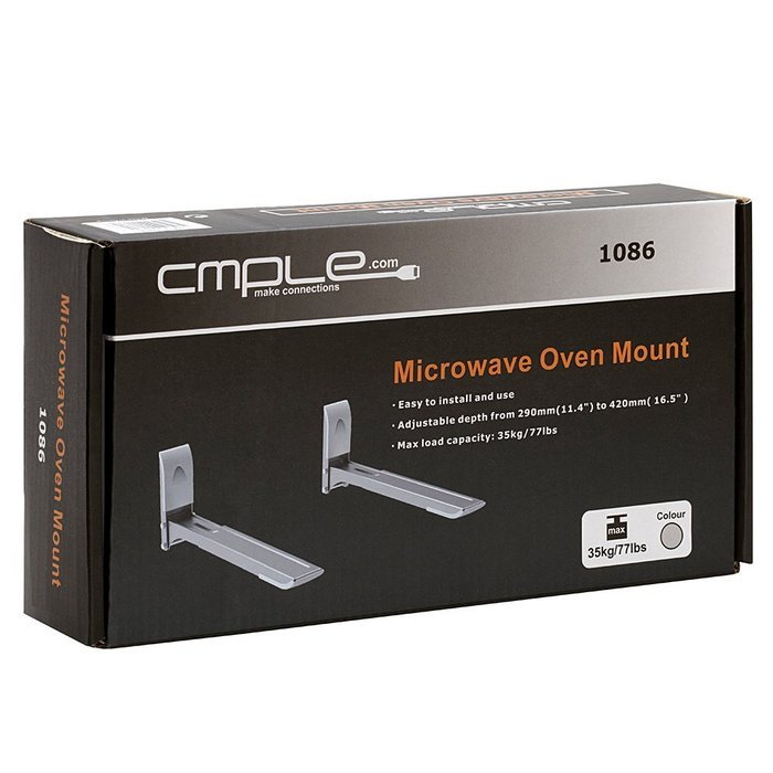 Cmple - Microwave Oven/AV Component Bracket (Max 77Lbs)