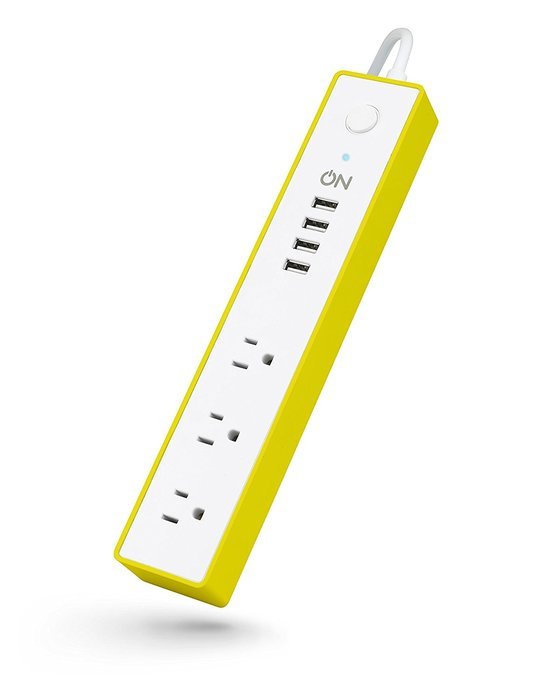 ON 3 AC Outlet Surge Protector Power Strip with 4 USB Charging Station, USB 3.1A Max Output with Level 6 Efficiency... N14