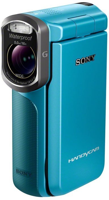 Sony HDR-GW77V/L High Definition Handycam 20.4 MP Camcorder with 10x Optical Zoom (Blue) (Discontinued by Manufacturer)
