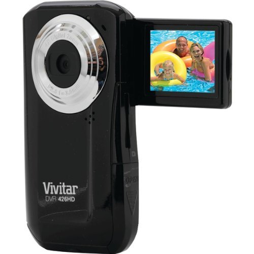 New VIVITAR DVR426HD-BLK-SOL 5.1-Megapixel DVR426 Digital Video Camcorder (Black)