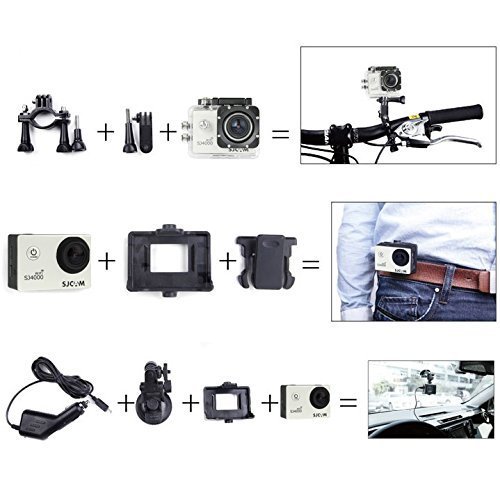 SJCAM Original SJ4000 WiFi Version Full HD 1080P 12MP Diving Bicycle Action Camera N12