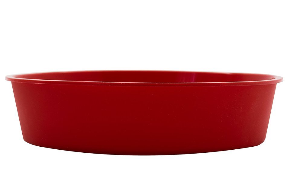 Marathon Housewares KW200014FU Premium Silicone Round Cake Pan, Fuschia N8