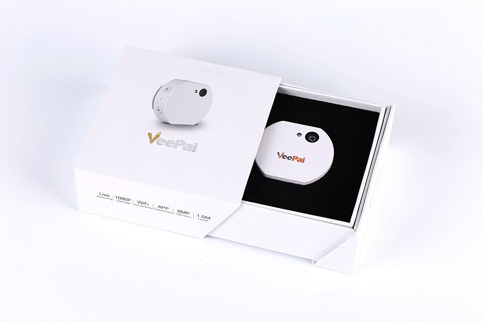 CamRom HDNC 1080P Veepai Wifi Real Time Live Video Wearable Sports Camera SP2019Z N8