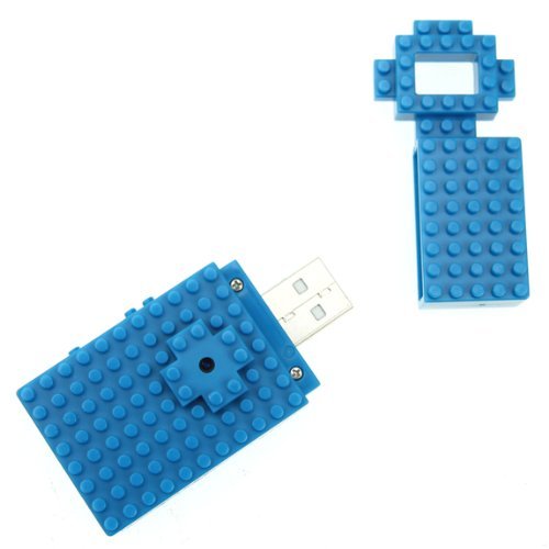 Nanoblock Toy Digital Camera 16GB Storage Blue
