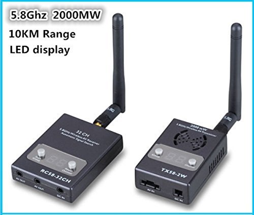 Boscam RC FPV 5.8G 5.8GHz 2000mw 32 Channels Wireless AV Transmitter TX58-2W and Receiver RC58-32CH For rc quadcopter...