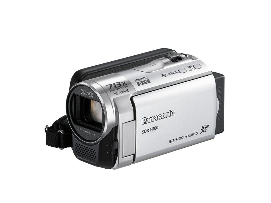 Panasonic SDR-H100K Camcorder (Black) (Discontinued by Manufacturer)