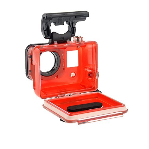 Carry360 Colorful Skeleton Protective Housing With Lens For Gopro Hero 3 Open Side With Out Cable(Orange) N2