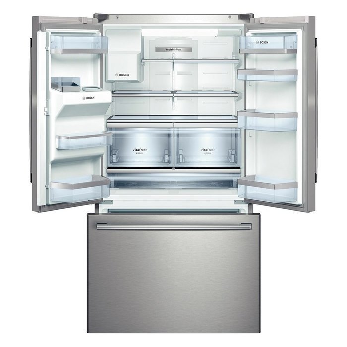 Bosch B26FT80SNS 36" 800 Series French Door Refrigerator with 25.9 cu. ft. Capacity in Stainless steel N2