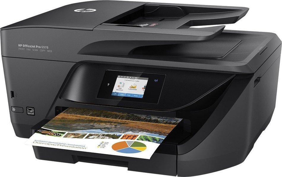 HP - Officejet Pro 6978 Wireless All-In-One Instant Ink Ready Printer