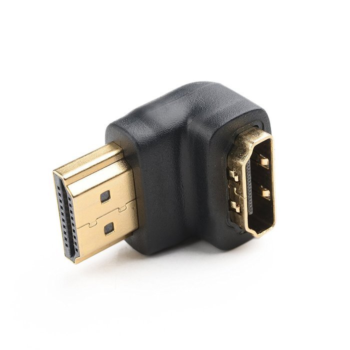 Cable Matters High Speed HDMI Cable with One 90 Degree Elbow 15 Feet - 3D and 4K Resolution Ready N8