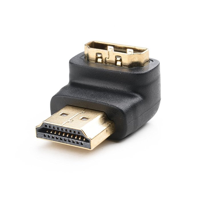 Cable Matters High Speed HDMI Cable with One 90 Degree Elbow 15 Feet - 3D and 4K Resolution Ready N9