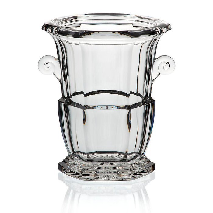 Ice Bucket, bottle cooler, Collection "OPERA", transparent, 26,5 cm,lead crystal (GERMAN CRYSTAL powered by CRISTALICA) N4