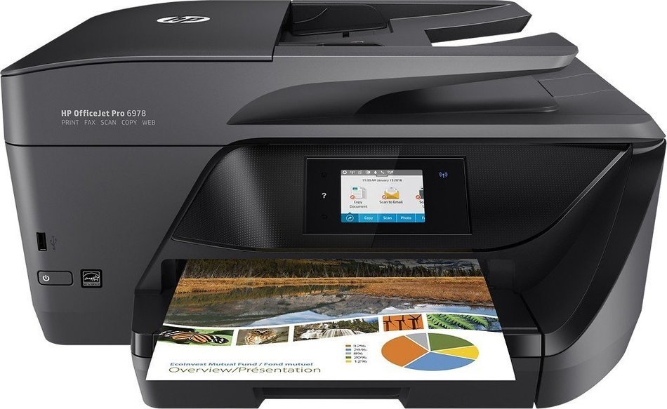 HP - Officejet Pro 6978 Wireless All-In-One Instant Ink Ready Printer N2