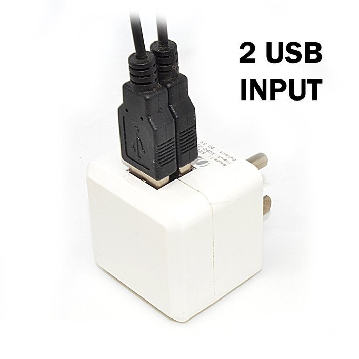 OREI 3 in 1 Continental Europe Travel Adapter Plug with USB and Surge Protection - Type C - Turkey, Italy & More N6