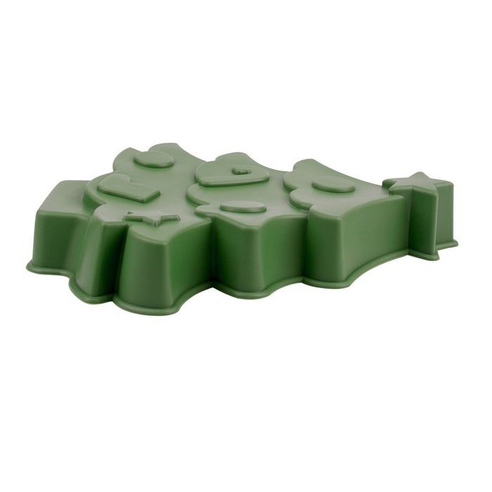 inkint Large Christmas Tree Cake Making Mold DIY Baking Mould -60℃ to 240 ℃ Oven and Refrigerator Forming Mold... N3