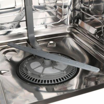 24 in. Front Control Dishwasher in Black with Stainless Steel Tub N5